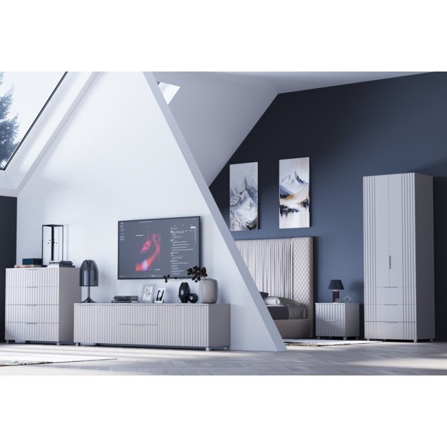 Купити Тумба ТВ "Саванна", К-234, Кашемір (217/53/40) МДФ на Mebli.Sale Недорого.