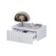 Купити Тумба приліжкова "Портленд" К-503, Білий матовий (40/16/30), МДФ на Mebli.Sale Недорого.