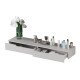 Купити Стіл навісний у передпокій «Прага» P-15, Кашемір матовий (140/17/35 ) на Mebli.Sale Недорого.