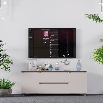 Тумба ТВ "Капрі", К-212, Кашемір (140/53/40)