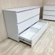 Купити Комод DiPortes  К-307, Білий (140/76/40) на Mebli.Sale Недорого.