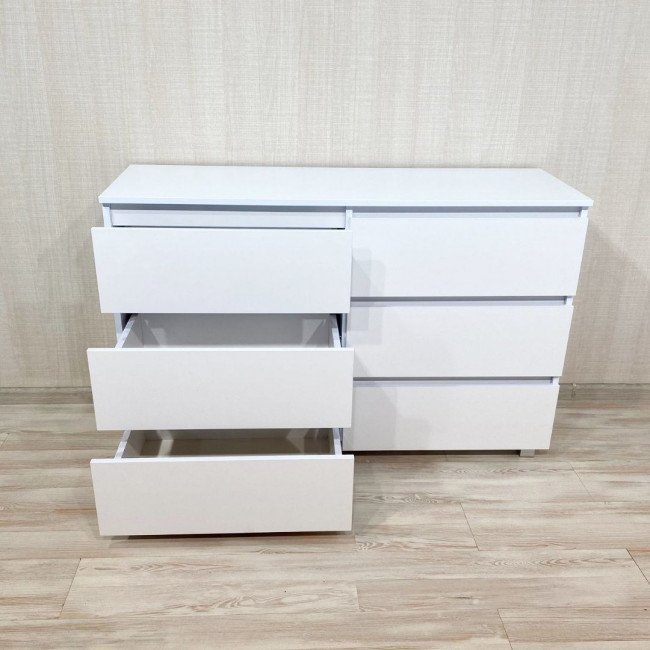 Купити Комод DiPortes  К-307, Білий (140/76/40) на Mebli.Sale Недорого.